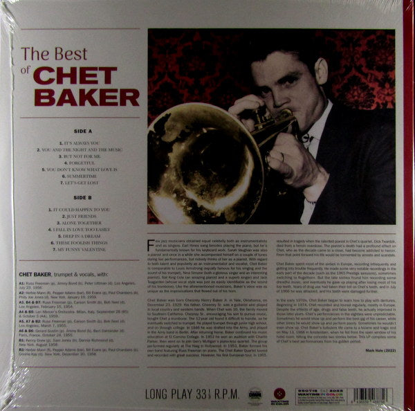 the best of Chet Baker
